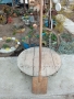 Стара дървена лопата за пещ, снимка 2