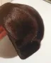 Дамска зимна шапка от естествен косъм , снимка 4