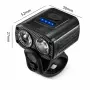LED фар за велосипед 550 lm с два T6 диода, снимка 4