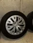 Оригинални джанти с гуми и тазове 5x100 15 Toyota, снимка 4