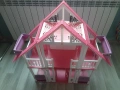 Оригинална къща за кукли Barbie, с аксесоакри, снимка 1
