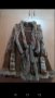  Ликсозен дамски кожух, палто от естествена овча кожа и Лисица , снимка 1 - Палта, манта - 34084083