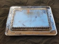 Посребрен и позлатен поднос, снимка 2