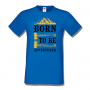 Мъжка тениска Born To Be Adventurer,Къмпинг,Планина,Изненада,Подарък,Поход,Връх,Хижа,, снимка 3