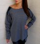 Ново!Дамски блузон полар с капси, снимка 1 - Блузи с дълъг ръкав и пуловери - 39913647