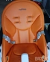 Италианско детско столче за хранене Peg Perego Siesta с чисто нова кожена тапицерия, снимка 4