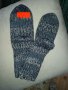 Ръчно плетени детски чорапи 75% вълна, снимка 1