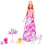 Адвент календар на Barbie Dreamtopia /Адвент календар Mattel,С Barbie Land Fantasy кукла,Многоцветен, снимка 4