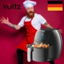 Промоция - Фритюрник AirFryer Voltz OV51980F 1800W, 7.7L, 2 години гаранция, снимка 1