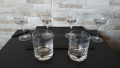 Кристални чаши - комплект за двама - оловен кристал - Kisslinger Rattenberg Kristallglas, снимка 3
