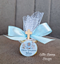 Декорирано бурканче с мед-подарък за кръщене, сватба, погача или рожден ден , снимка 1