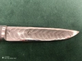 Якутски нож от кована стомана, снимка 6