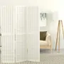 vidaXL Параван за стая, 3 панела, в японски стил, 120x170 cм, бял, снимка 2