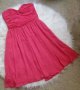 РАЗКОШНА рокля в наситен розово-цикламен цвят с бюстие в горната част, снимка 1 - Рокли - 42143147
