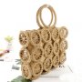 Плетена чанта Lemons Brown, снимка 9