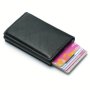 Черен портфейл с RFID защита кожен, снимка 1