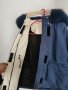 Дамско зимно яке с гъши пух и естествен косъм Л-ХЛ, снимка 9