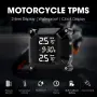 TPMS Система за следене на налягането в гумите за мотоциклети с LCD дисплей и сензори НОВО, снимка 3