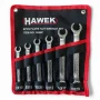 Комплект срязани ключове 6 части Hawek, снимка 3