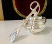 Посребрена щипка за сервиране Alpaka 90. , снимка 2