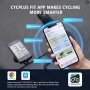 CYCPLUS GPS велокомпютър, водоустойчив, скоростомер и километраж, ANT+, снимка 2