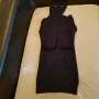 Vintage TOMMY HILFIGER Knit High Neck Long Sleeve Bodycon Dress, снимка 4