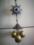 Вятърен звънец от метал Слънце с Назар , снимка 1 - Декорация за дома - 35941344