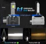 Sycreek комплект LED крушки за фарове D3S, 2 броя, 100W, 22000LM, 6000K, снимка 5