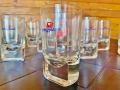 Цена - 50€. К-кт Винтидж Чаши за Аперитив с марка Cinzano + Подаръци, снимка 4