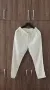 Бял ленен спортно елегантен панталон, снимка 1