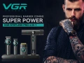 Нов 32 части VGR Stepless 4 в 1 за барбер / фризьори Професионален комплект машинки за подстригване , снимка 13