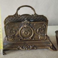 Барокова мастилница-комплект, снимка 12 - Антикварни и старинни предмети - 44717346