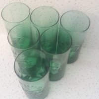 Стъклени чаши Кока Кола, цветни, цилиндри 6 бр, снимка 8 - Колекции - 39434226
