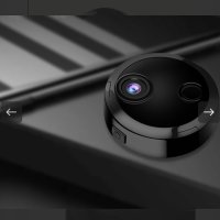HDQ15 WiFi Мини интелигентна камера за видеонаблюдение / Цвят: черен; Материал: пластмаса; Размери: , снимка 2 - HD камери - 42255130