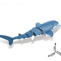 Акула синя, снимка 2 - Електрически играчки - 41401470