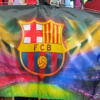 Флагове на Manchester United и Barcelona, снимка 7 - Фен артикули - 44174871