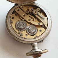 Сребърен джобен часовник Avance Retard, снимка 9 - Антикварни и старинни предмети - 44214818