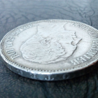 5 франка 1865 година Белгия сребро, снимка 4 - Нумизматика и бонистика - 44826686