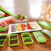 кухненско ренде 11 части - Nicer Dicer Plus, снимка 2 - Прибори за хранене, готвене и сервиране - 38642229