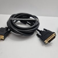 +Гаранция! DVI кабел кабели DVI 24+1, снимка 9 - Кабели и адаптери - 39510504