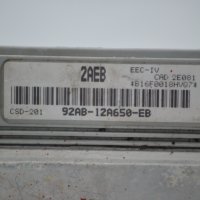 Компютър Двигател ECU за Ford , 92AB-12A650-EB, 92AB 12A650 EB 2AEB, снимка 3 - Части - 39772965