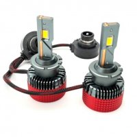 D2S/D2R LED крушки за xenon +390%, комплект, снимка 4 - Аксесоари и консумативи - 41754440