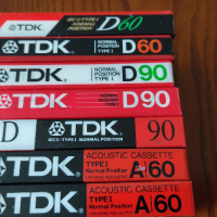 TDK A 60, снимка 11 - Аудио касети - 36160754