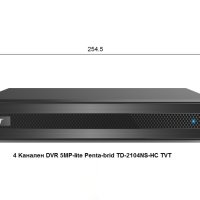 4 Kанален DVR 5MP-lite Penta-brid TD-2104NS-HC TVT, снимка 1 - Комплекти за видеонаблюдение - 40932441