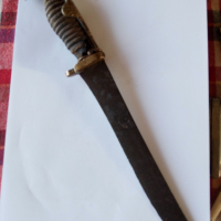 Българска сабя, нож, дръжка , снимка 2 - Антикварни и старинни предмети - 44694303