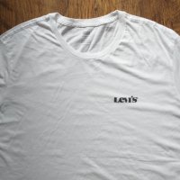 Levis Crewneck Graphic - страхотна мъжка тениска КАТО НОВА 3ХЛ, снимка 6 - Тениски - 40257002