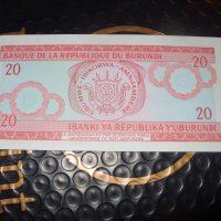 Бурунди 20 франка 2005 г, снимка 2 - Нумизматика и бонистика - 41290391
