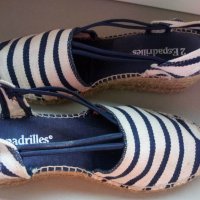 Оригинални еспадрили-сандали 2 Espadrilles, Испания, 39, снимка 8 - Сандали - 41533602