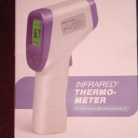 Инфрачервен медицински безконтактен термометър с LED дисплей, снимка 1 - Уреди за диагностика - 35824959