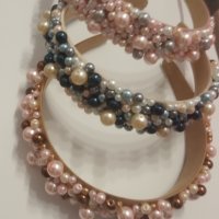 Нежна диадема от перли , снимка 9 - Полиране - 41396011